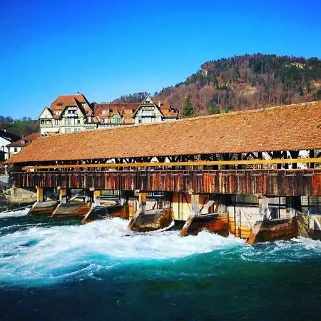 公寓 Thun Alps Scenic Views And Concierge By Swisshut