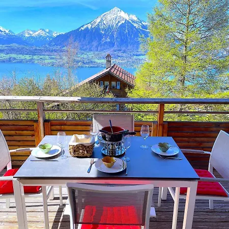Thun Alps Scenic Views And Concierge By Swisshut Apartament *
