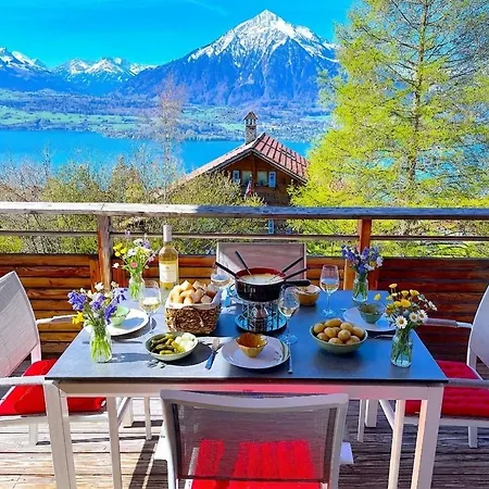Thun Alps Scenic Views And Concierge By Swisshut شقة سيغريسويل