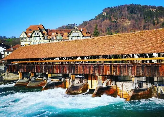 Lejlighed Thun Alps Scenic Views And Concierge By Swisshut