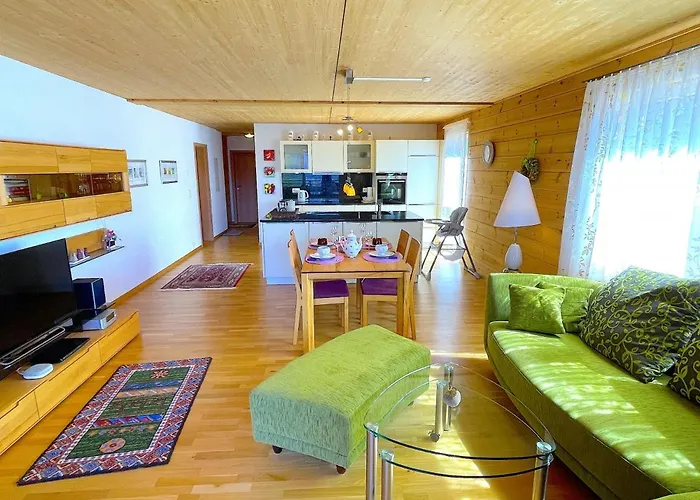 Lejlighed Thun Alps Scenic Views And Concierge By Swisshut *